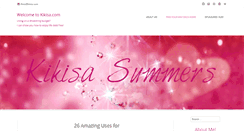 Desktop Screenshot of kikisa.com